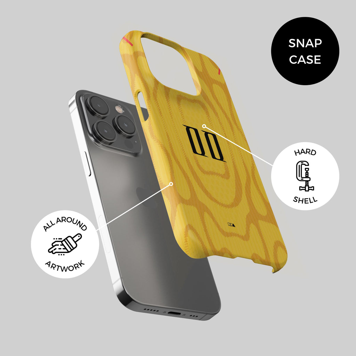 Phone case with the China 2026 Away football shirt design by RIPA Football