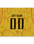 Mouse pad with the China 2026 Away football shirt design by RIPA Football
