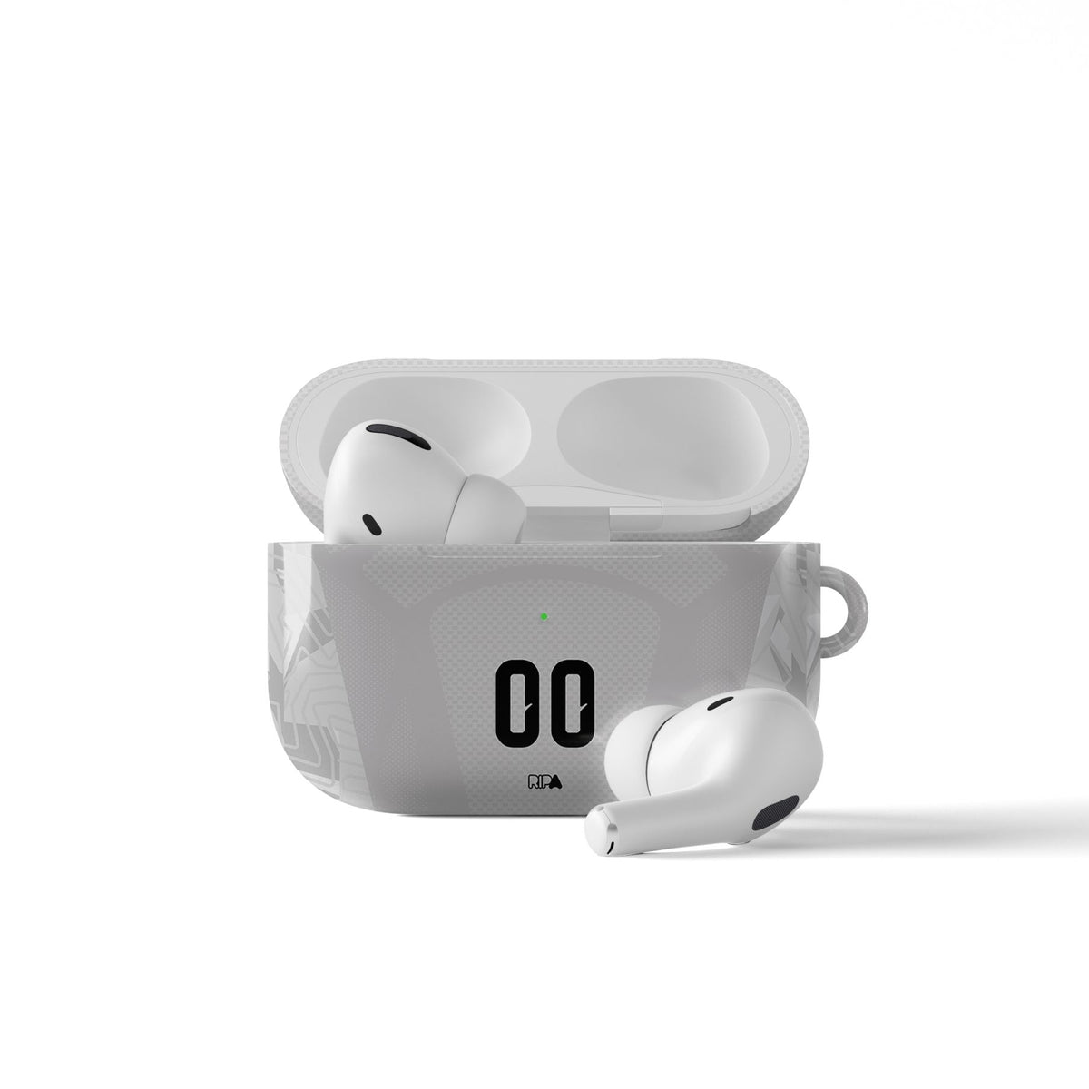 AirPods case with the Colombia 2026 Goalkeeper football shirt design by RIPA Football