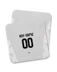 Coaster with the Colombia 2026 Goalkeeper football shirt design by RIPA Football