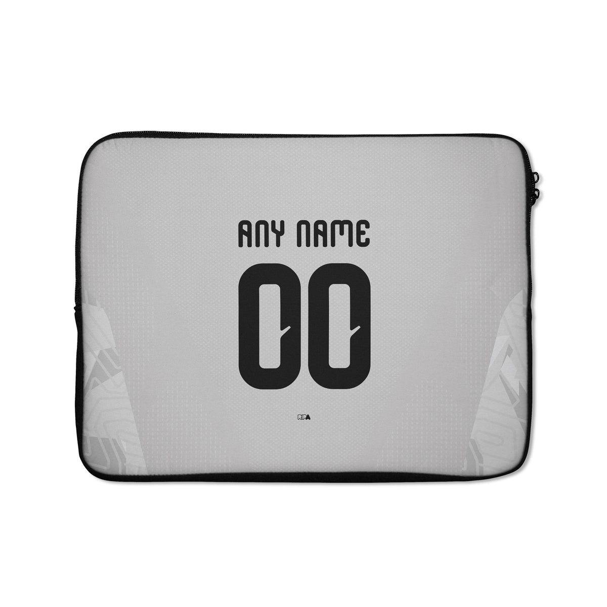 Laptop sleeve with the Colombia 2026 Goalkeeper football shirt design by RIPA Football