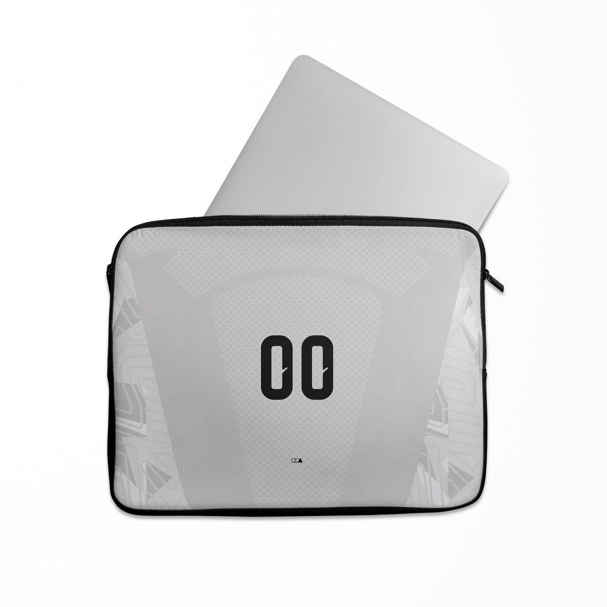 Laptop sleeve with the Colombia 2026 Goalkeeper football shirt design by RIPA Football