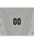 Mouse pad with the Colombia 2026 Goalkeeper football shirt design by RIPA Football