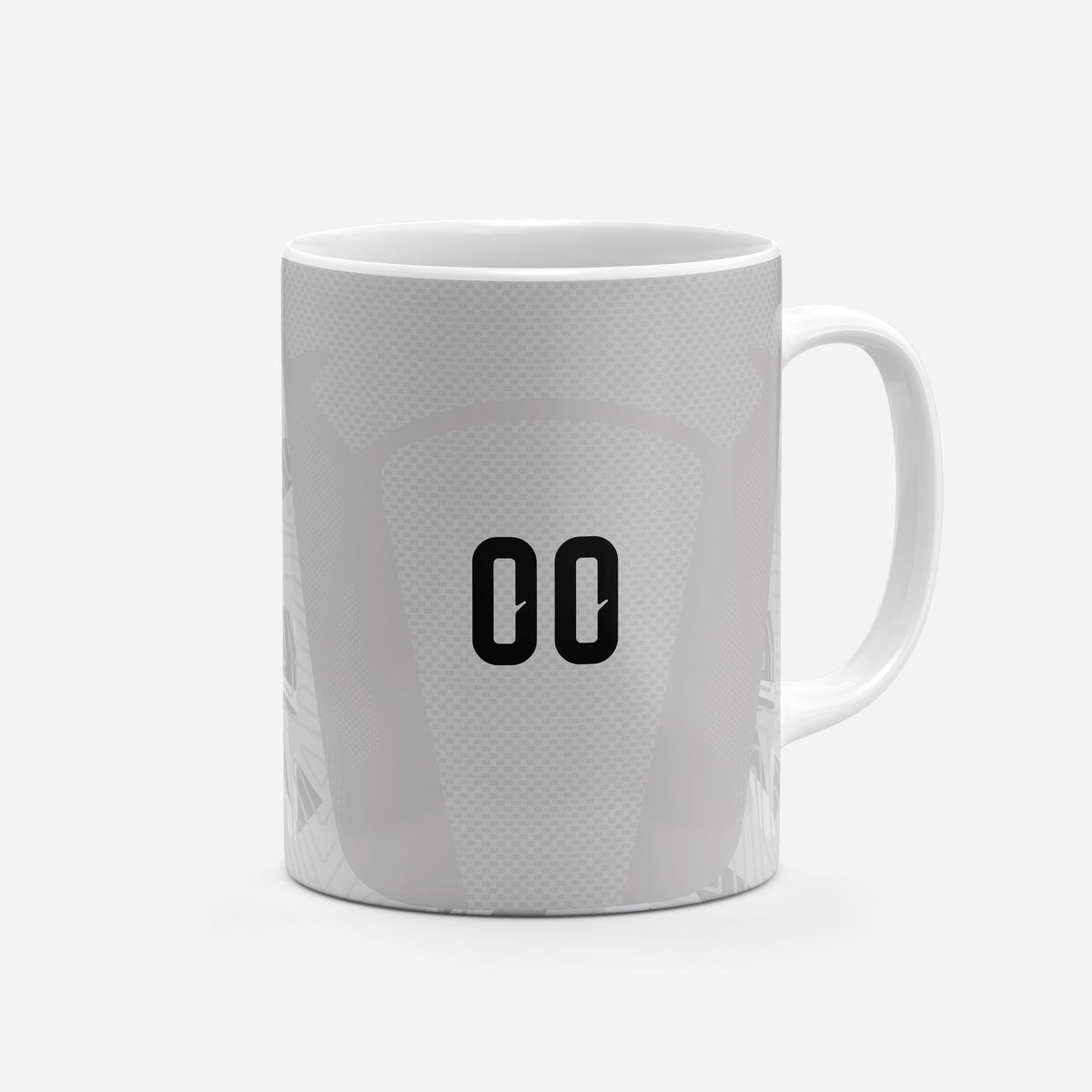 Mug with the Colombia 2026 Goalkeeper football shirt design by RIPA Football