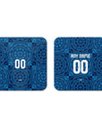 Coaster with the Croatia 2026 Away football shirt design by RIPA Football