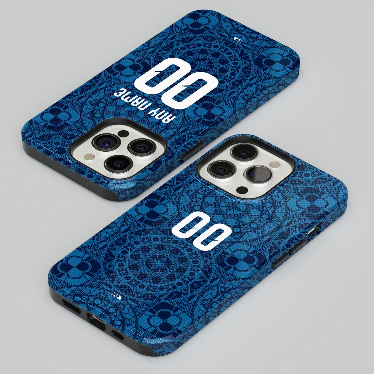 Phone case with the Croatia 2026 Away football shirt design by RIPA Football