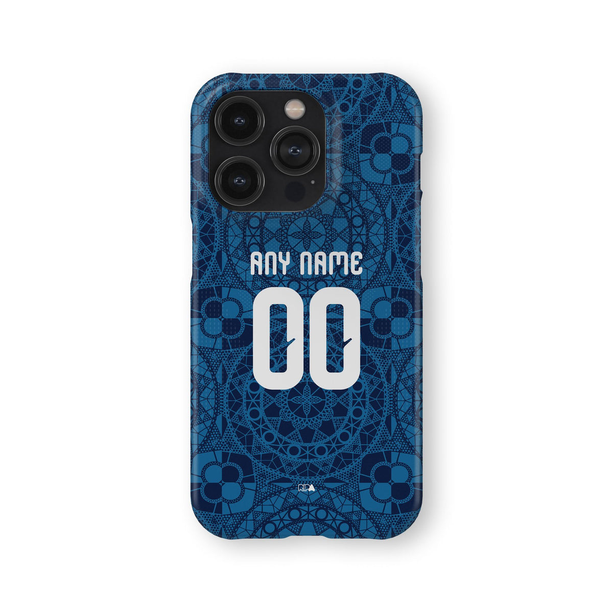 Phone case with the Croatia 2026 Away football shirt design by RIPA Football