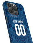 Phone case with the Croatia 2026 Away football shirt design by RIPA Football