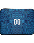 Laptop sleeve with the Croatia 2026 Away football shirt design by RIPA Football