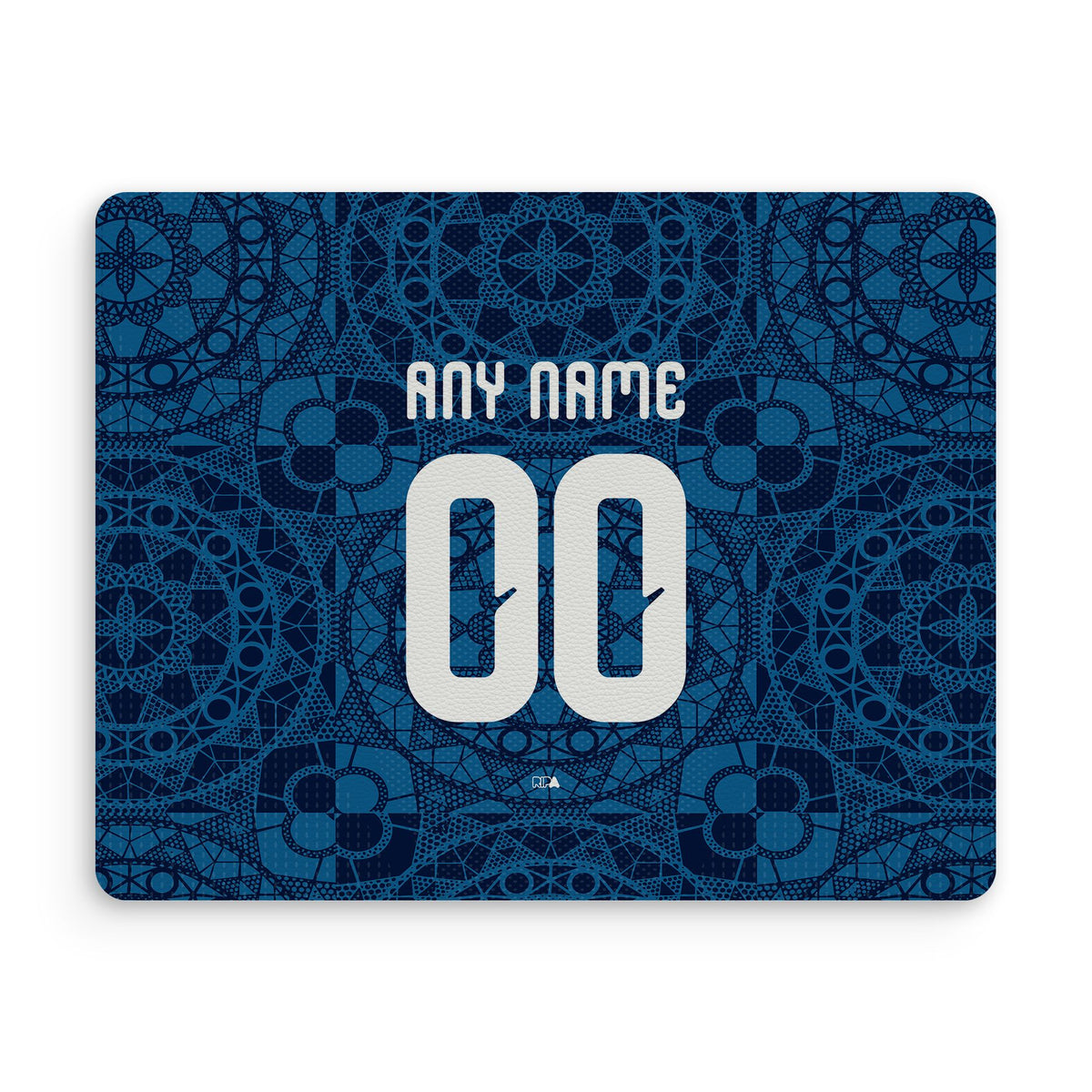 Mouse pad with the Croatia 2026 Away football shirt design by RIPA Football