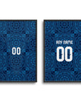 Print with the Croatia 2026 Away football shirt design by RIPA Football