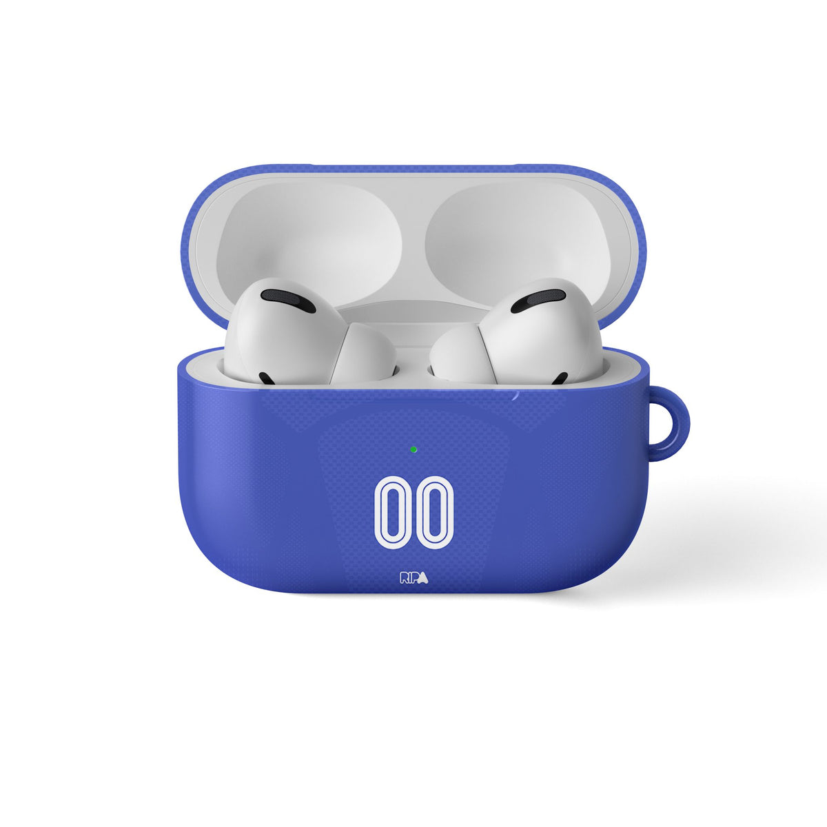 AirPods case with the Curaçao 2026 Home football shirt design by RIPA Football