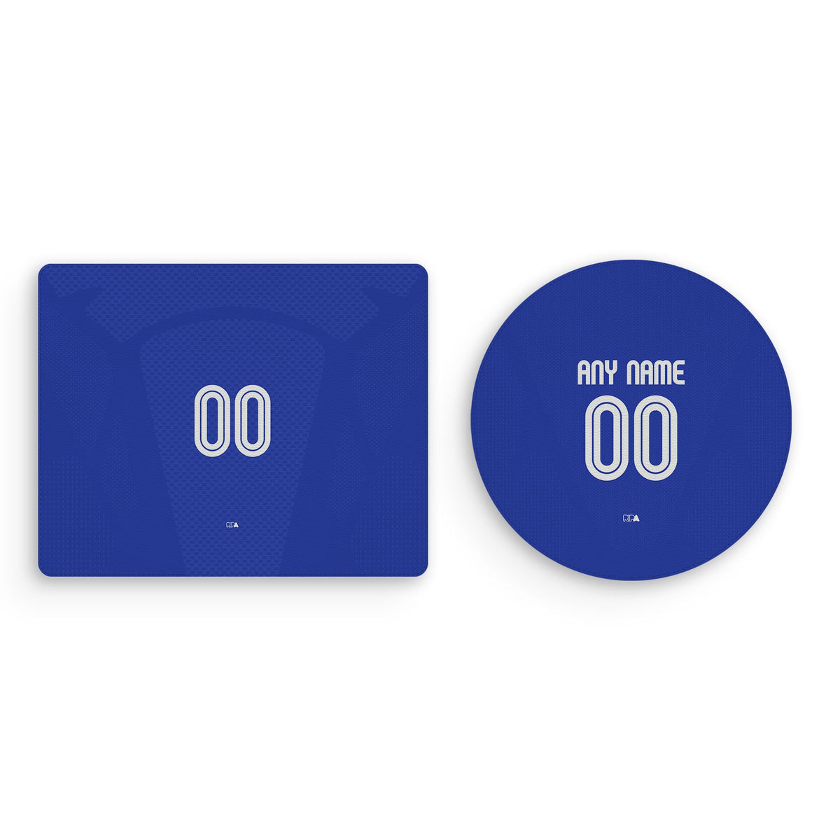 Mouse pad with the Curaçao 2026 Home football shirt design by RIPA Football