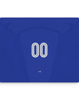 Mouse pad with the Curaçao 2026 Home football shirt design by RIPA Football