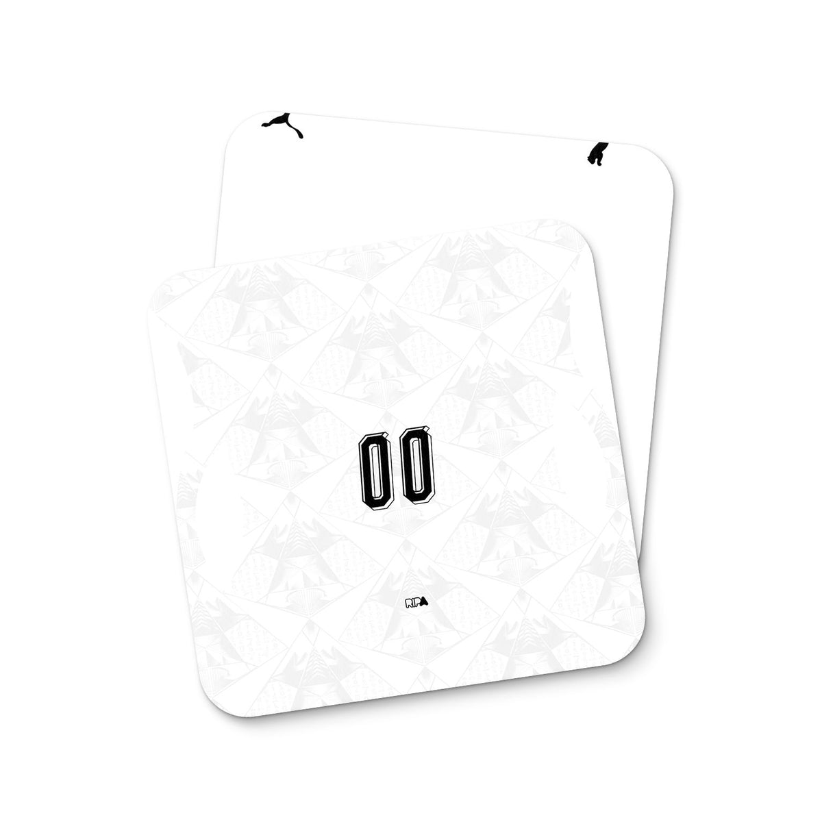 Coaster with the Egypt 2026 Away football shirt design by RIPA Football