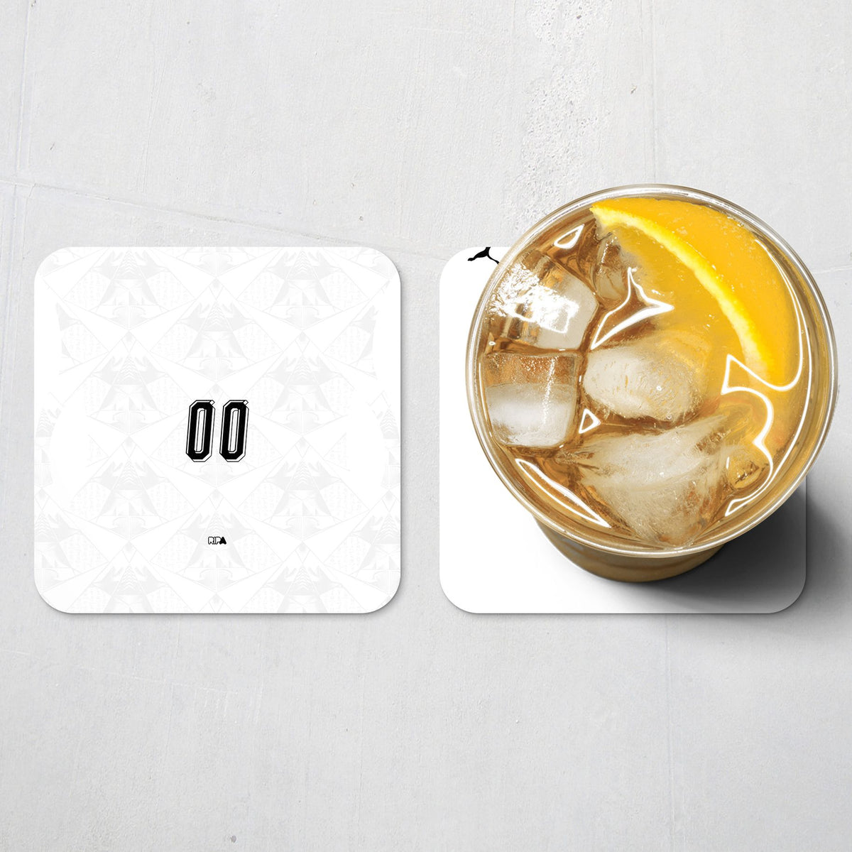 Coaster with the Egypt 2026 Away football shirt design by RIPA Football