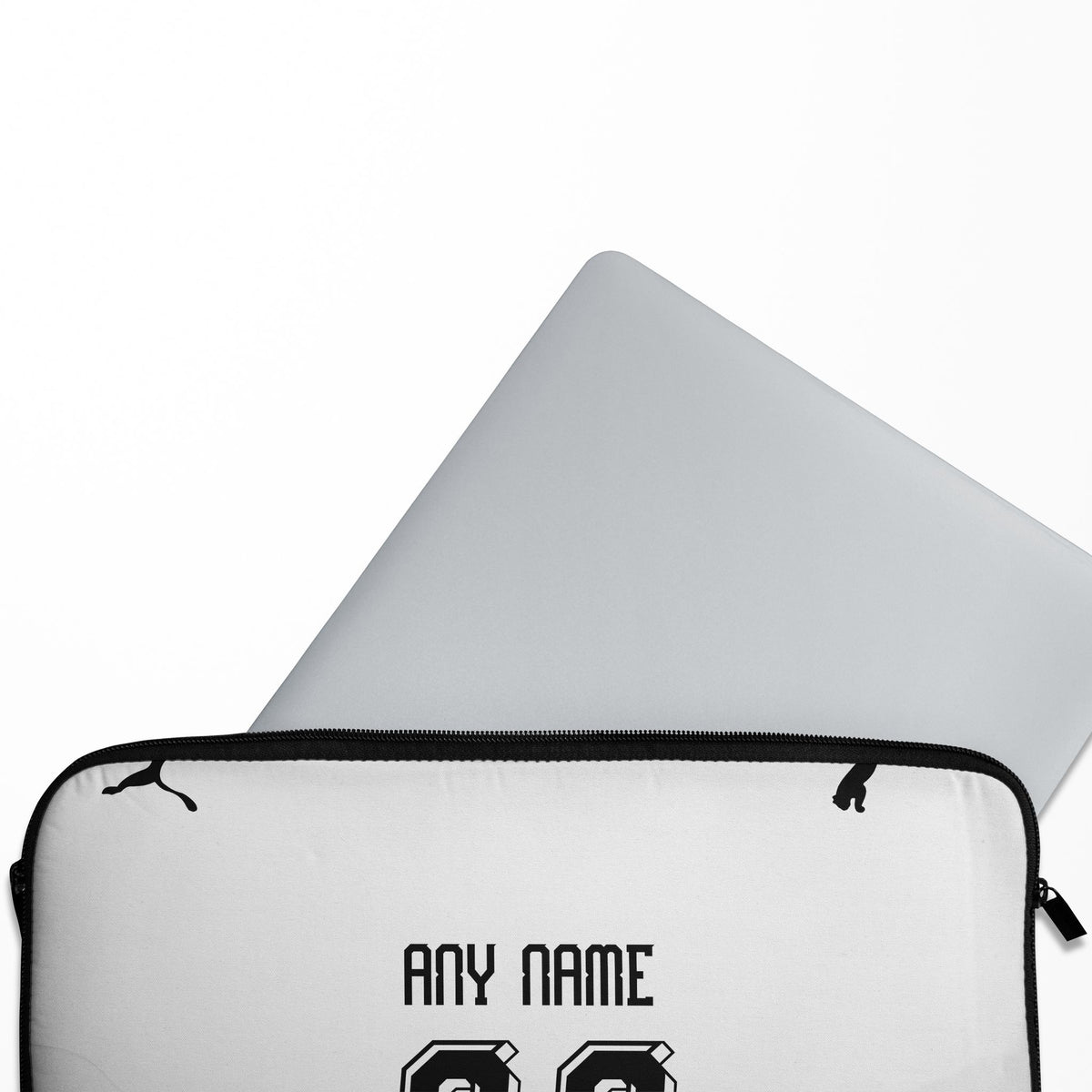 Laptop sleeve with the Egypt 2026 Away football shirt design by RIPA Football