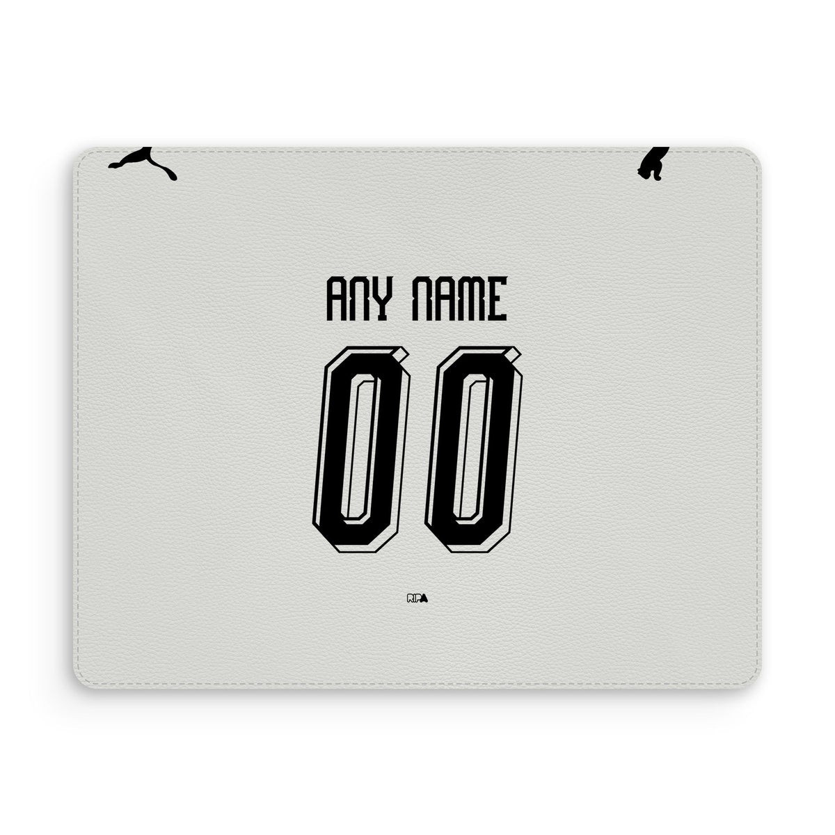 Mouse pad with the Egypt 2026 Away football shirt design by RIPA Football