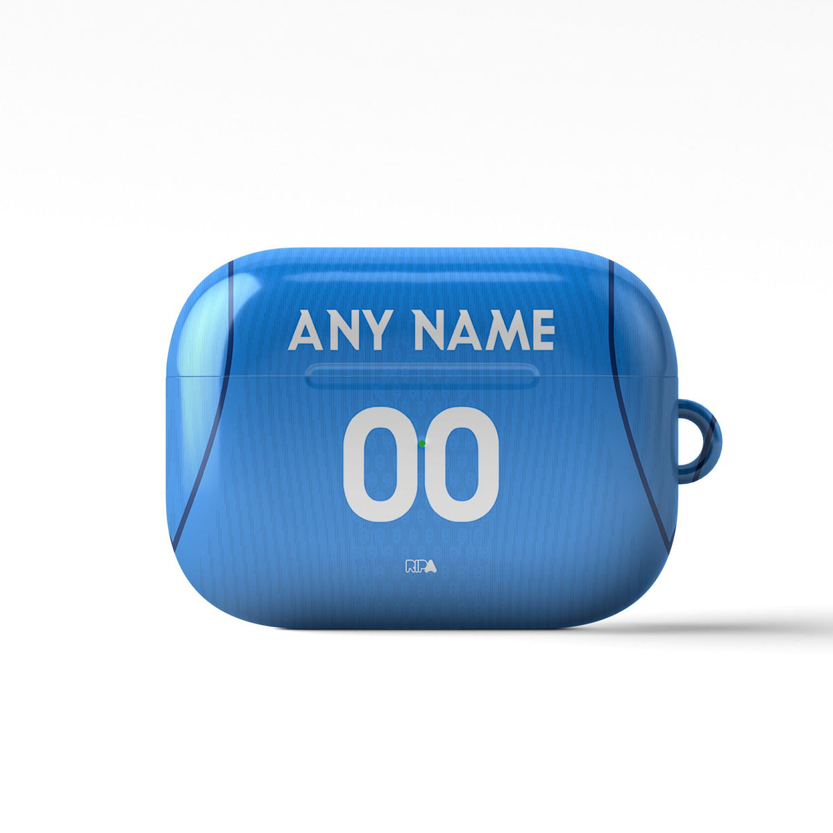 AirPods case with the Slovenia 2026 Away football shirt design by RIPA Football