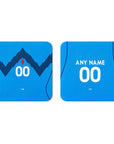 Coaster with the Slovenia 2026 Away football shirt design by RIPA Football