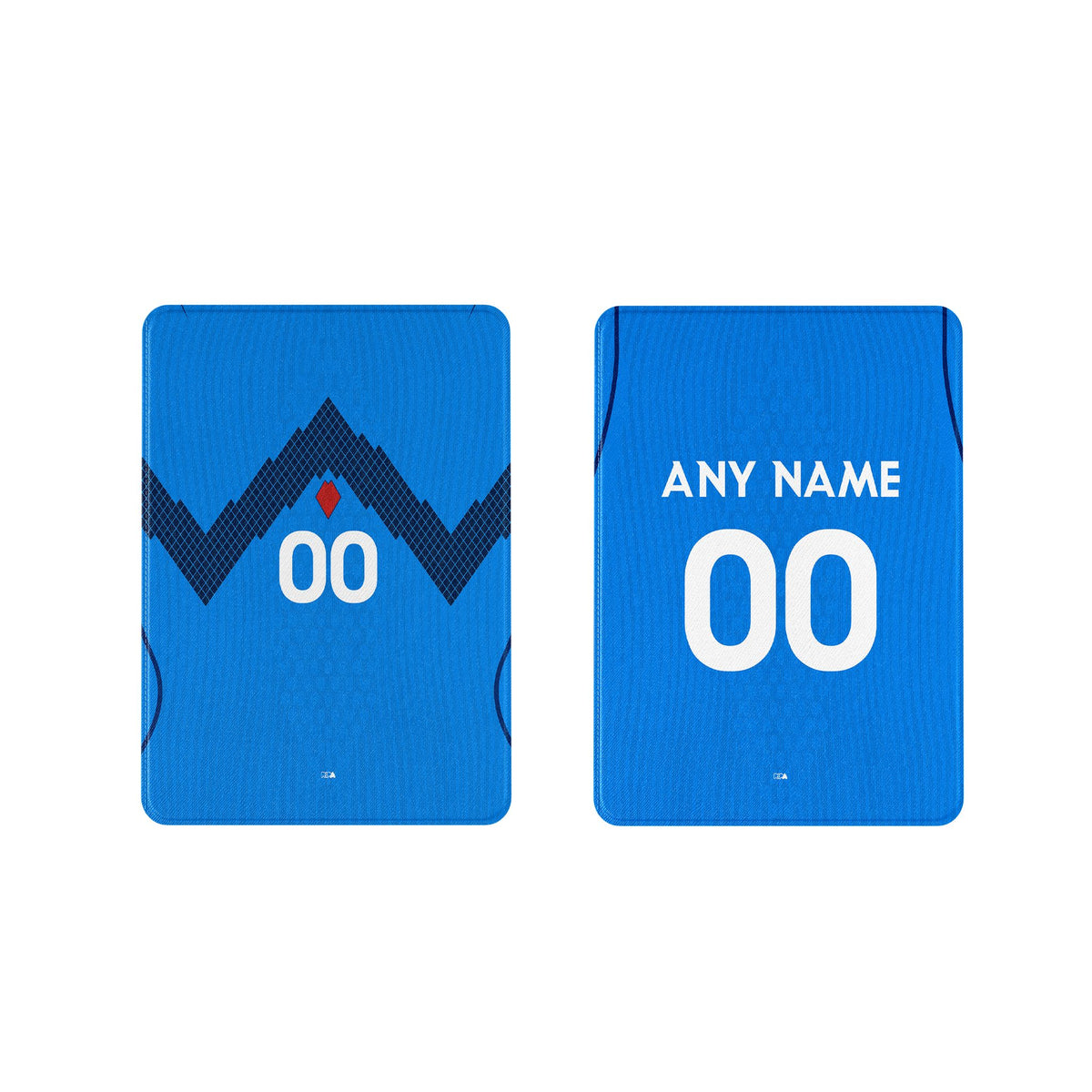 iPad case with the Slovenia 2026 Away football shirt design by RIPA Football