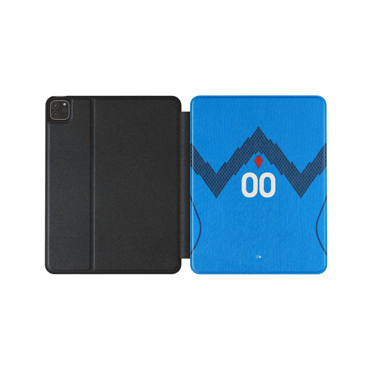 iPad case with the Slovenia 2026 Away football shirt design by RIPA Football