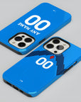 Phone case with the Slovenia 2026 Away football shirt design by RIPA Football