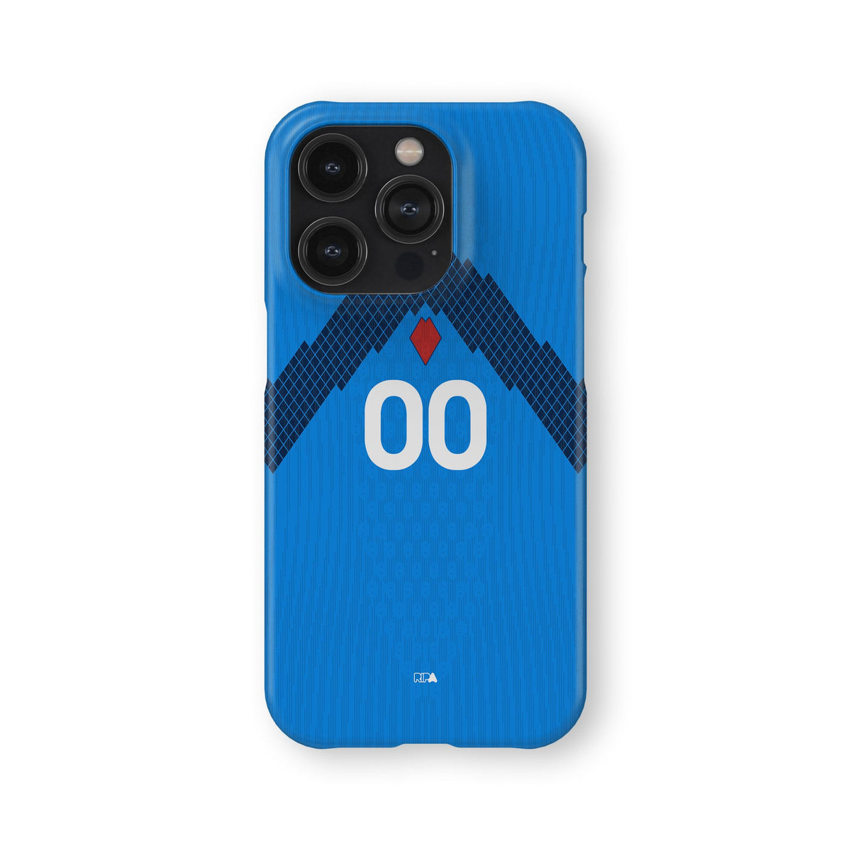 Phone case with the Slovenia 2026 Away football shirt design by RIPA Football