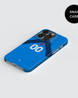 Phone case with the Slovenia 2026 Away football shirt design by RIPA Football
