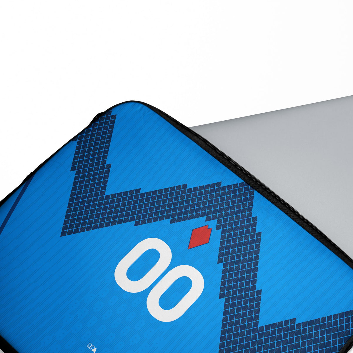 Laptop sleeve with the Slovenia 2026 Away football shirt design by RIPA Football