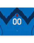 Mouse pad with the Slovenia 2026 Away football shirt design by RIPA Football