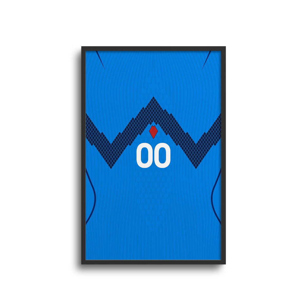 Print with the Slovenia 2026 Away football shirt design by RIPA Football