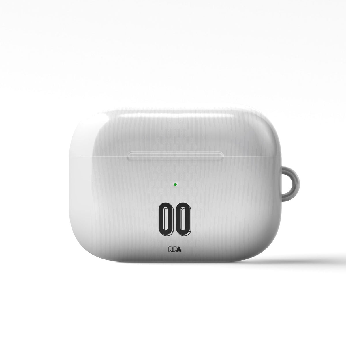 AirPods case with the Finland 2026 Home football shirt design by RIPA Football