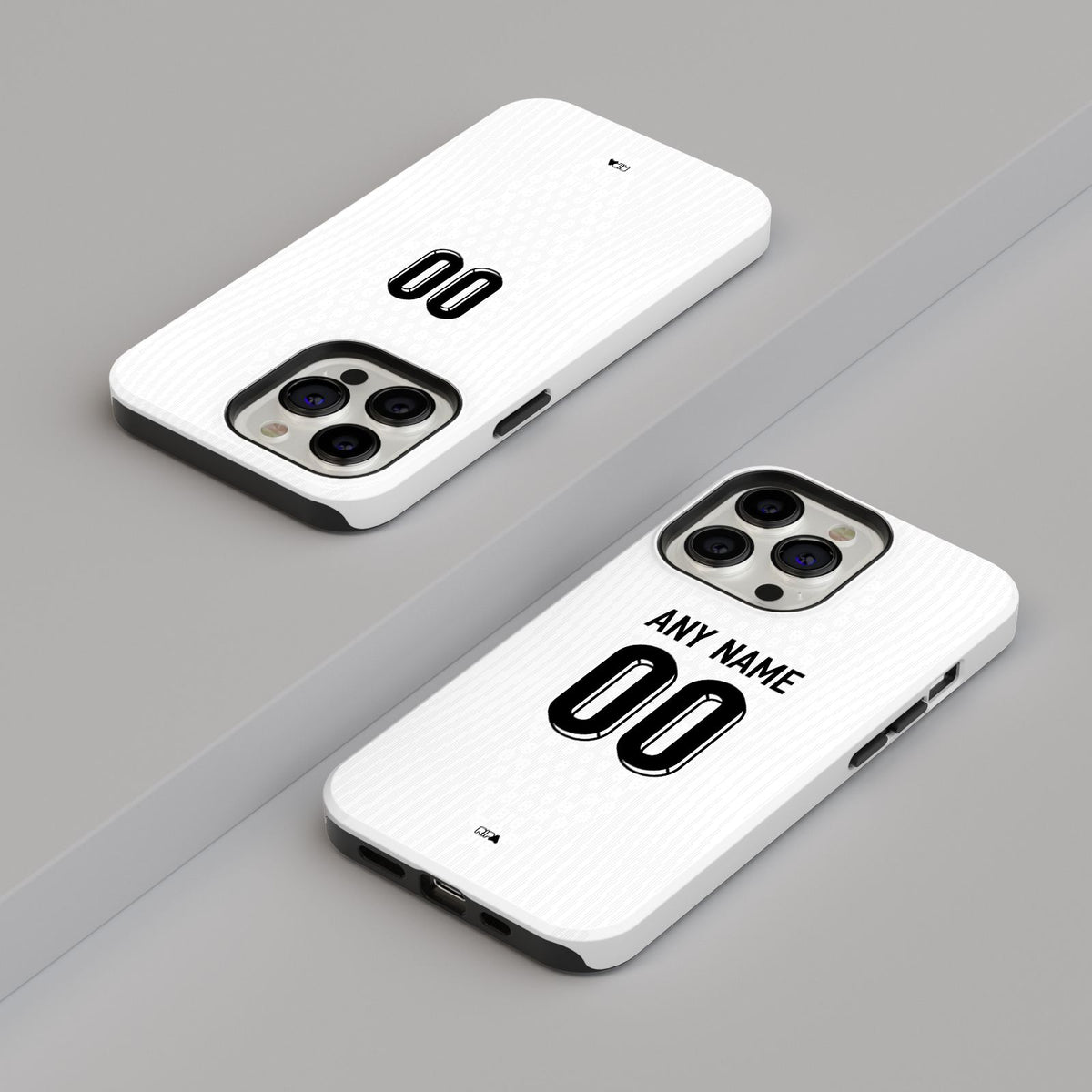 Phone case with the Finland 2026 Home football shirt design by RIPA Football