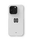 Phone case with the Finland 2026 Home football shirt design by RIPA Football