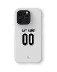 Phone case with the Finland 2026 Home football shirt design by RIPA Football