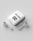 AirPods case with the France 2006 Away football shirt design by RIPA Football