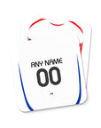 Coaster with the France 2006 Away football shirt design by RIPA Football