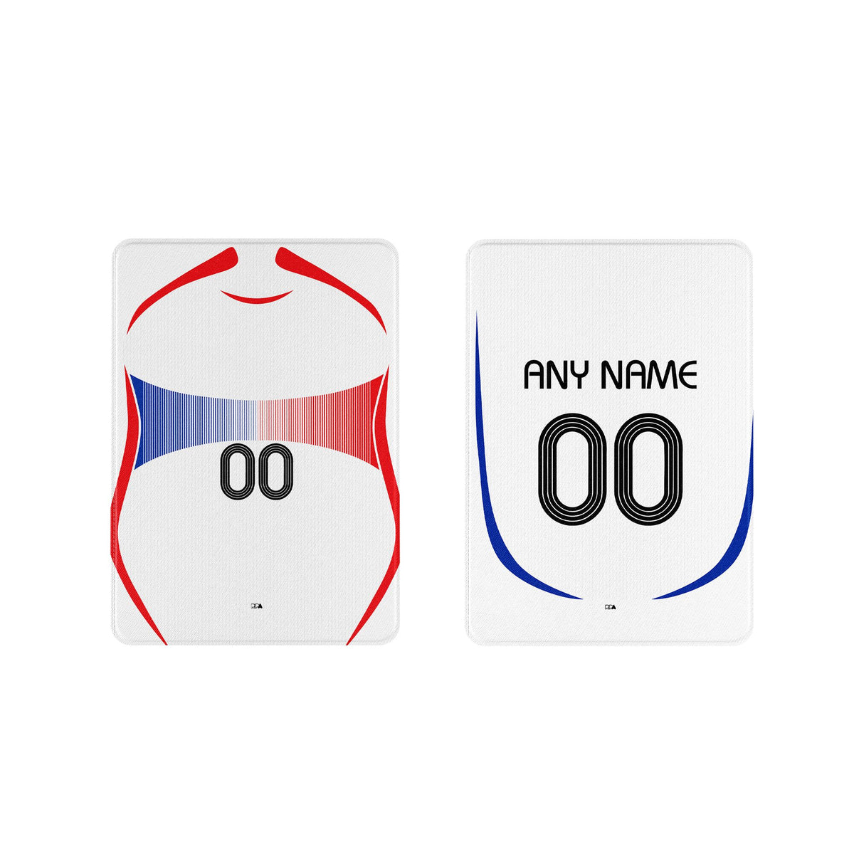 iPad case with the France 2006 Away football shirt design by RIPA Football