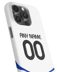 Phone case with the France 2006 Away football shirt design by RIPA Football