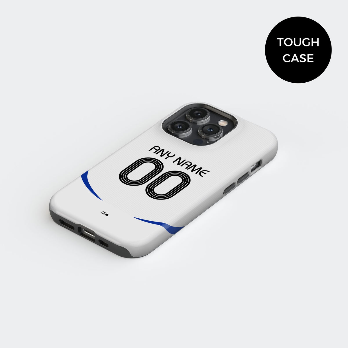 Phone case with the France 2006 Away football shirt design by RIPA Football