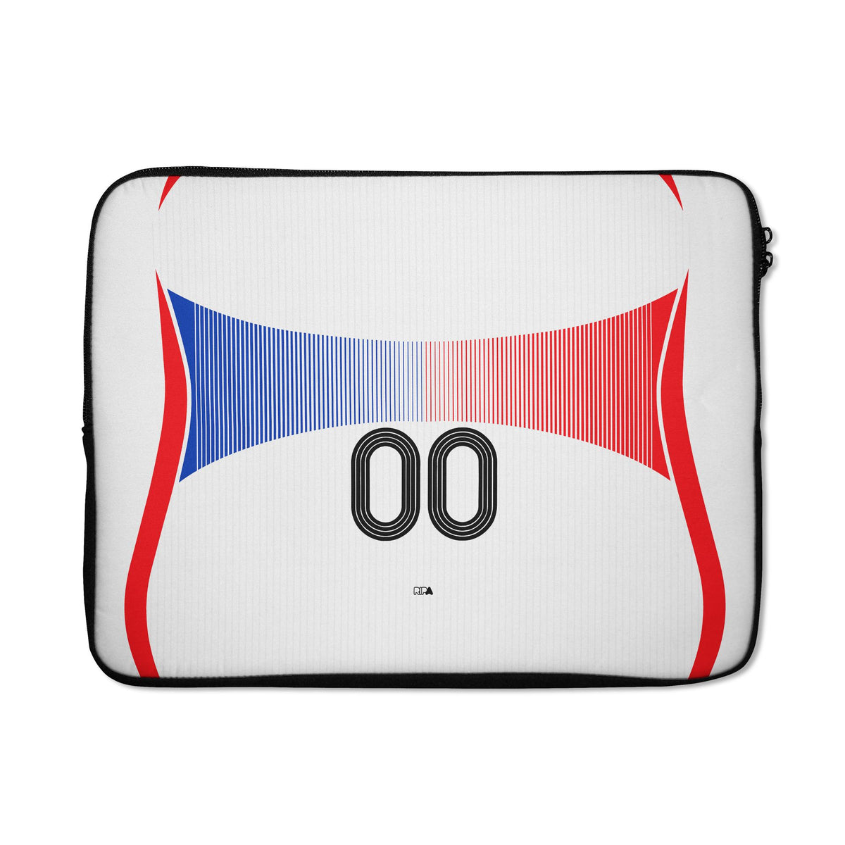 Laptop sleeve with the France 2006 Away football shirt design by RIPA Football