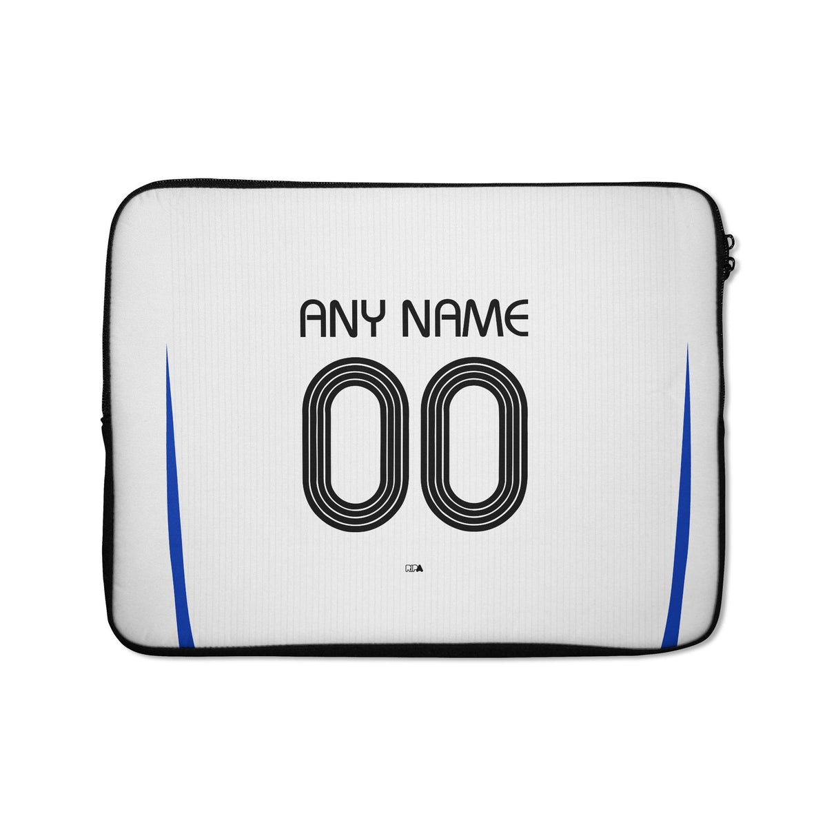 Laptop sleeve with the France 2006 Away football shirt design by RIPA Football