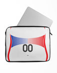Laptop sleeve with the France 2006 Away football shirt design by RIPA Football
