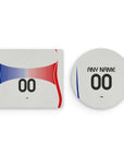 Mouse pad with the France 2006 Away football shirt design by RIPA Football