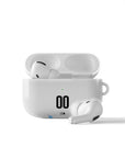 AirPods case with the Haiti 2026 Away football shirt design by RIPA Football