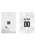 iPad case with the Haiti 2026 Away football shirt design by RIPA Football