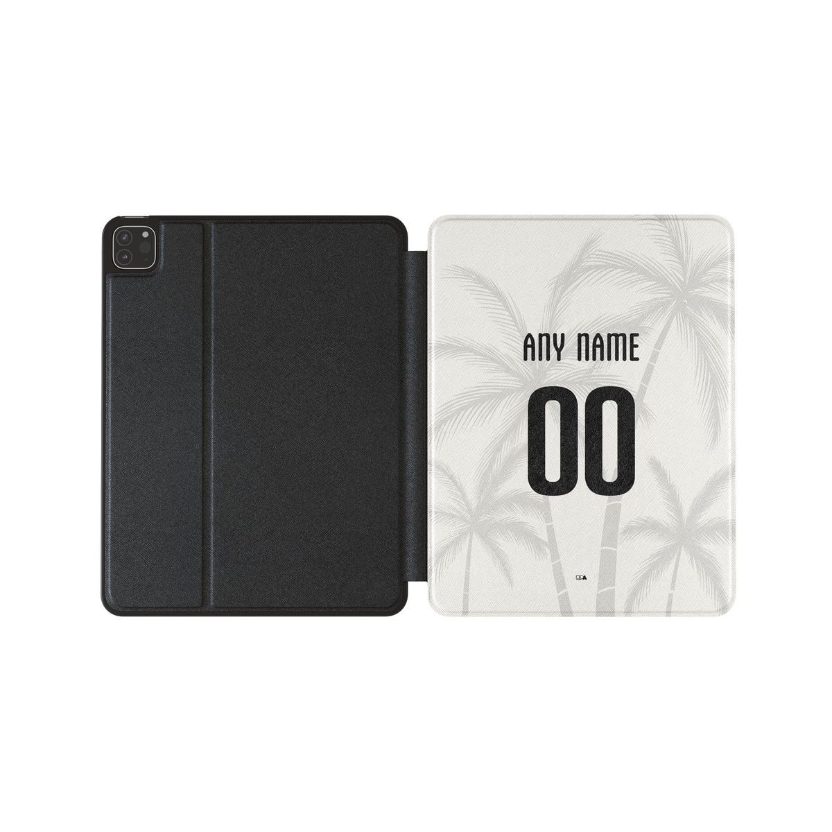 iPad case with the Haiti 2026 Away football shirt design by RIPA Football