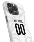 Phone case with the Haiti 2026 Away football shirt design by RIPA Football