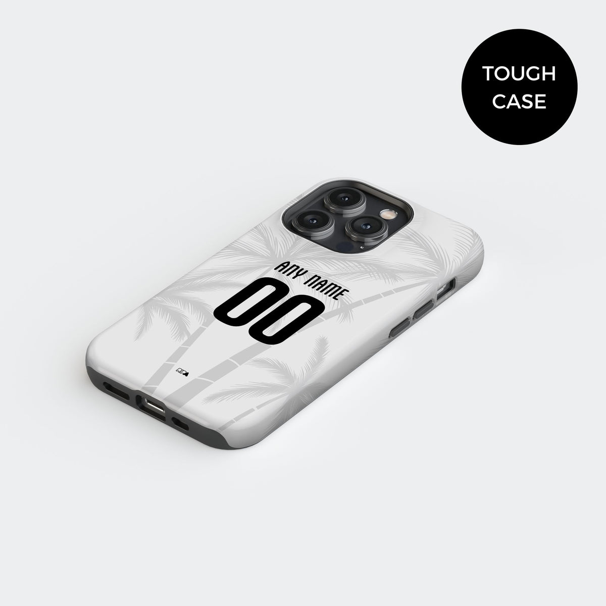 Phone case with the Haiti 2026 Away football shirt design by RIPA Football